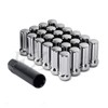 20 Chrome Duplex Spline Drive Acorn 12x1.5 Lug Nut Kit