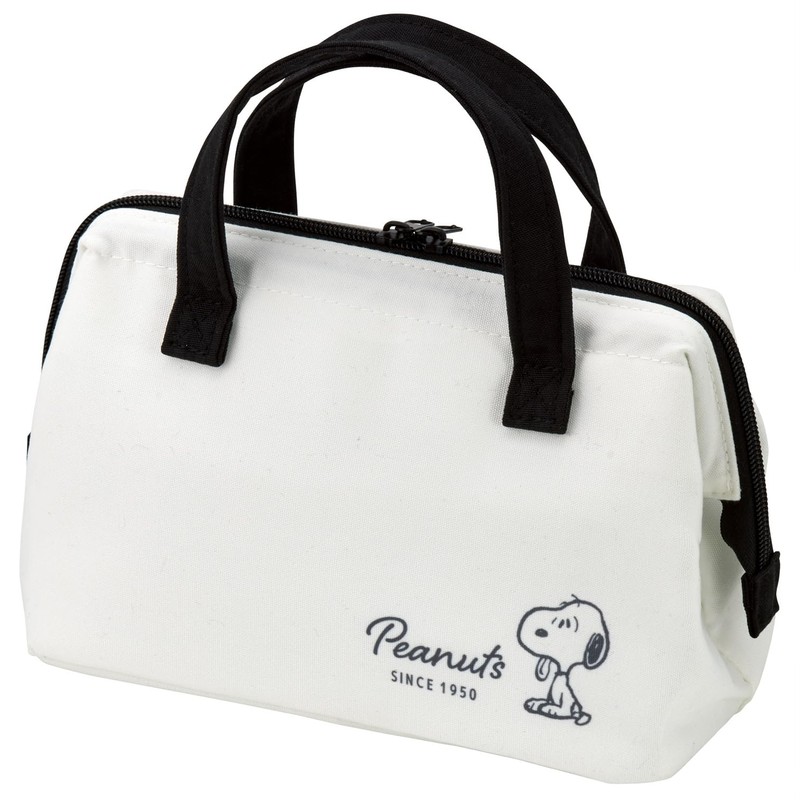 Skater KGA1 Snoopy Badge Insulated Lunch Bag