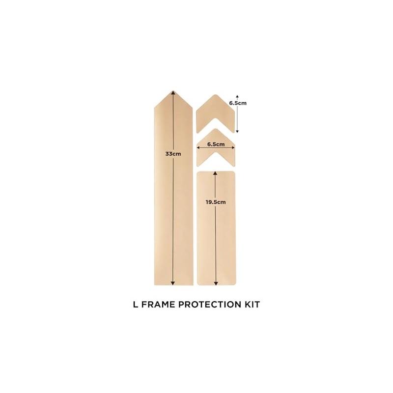 HKT PROTECT L Bike Frame Protection Kit Clear (Gloss)