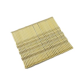 Womens Girls Wedding Party Accessories Slides Hairpin Thick Thin Fine Long Short Hair Dresser Styling Stylist Kirby Slides Clips Grips Bobby U Pins 4.5cm Gold Blonde