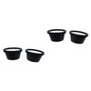 Gatuida 2sets 6.5 Inch Speaker Pad for Car Rubber Protection