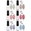 Natural Milk Gel Nails, Natural Milk, Milky White Pastel, Pastel
