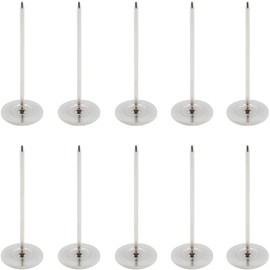10 Pcs Long Upholstery Nails Tacks 18mm x 50mm, Flat Head Furniture Nails, Large Thumb Tacks, Metal Push Pins, for Furniture Sofa Headboards Decorative,Silver,0.7 x 2 inch