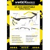 voltX GT ADJUSTABLE (2020 model) Safety Glasses (Clear Lens), UKCA