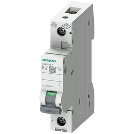 Siemens 5sl6 – Automatic magnetotermico 230/400 V 6 KA 1 Pole B 13 A