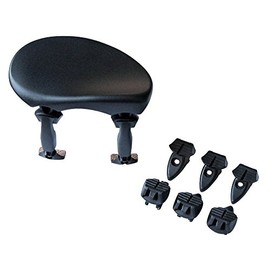 Wittner Augsburg 4/4 Violin Chinrest Middle Chin Rest Made of High-Tech Plastic Choice of Height and Tilt without Screwdriver