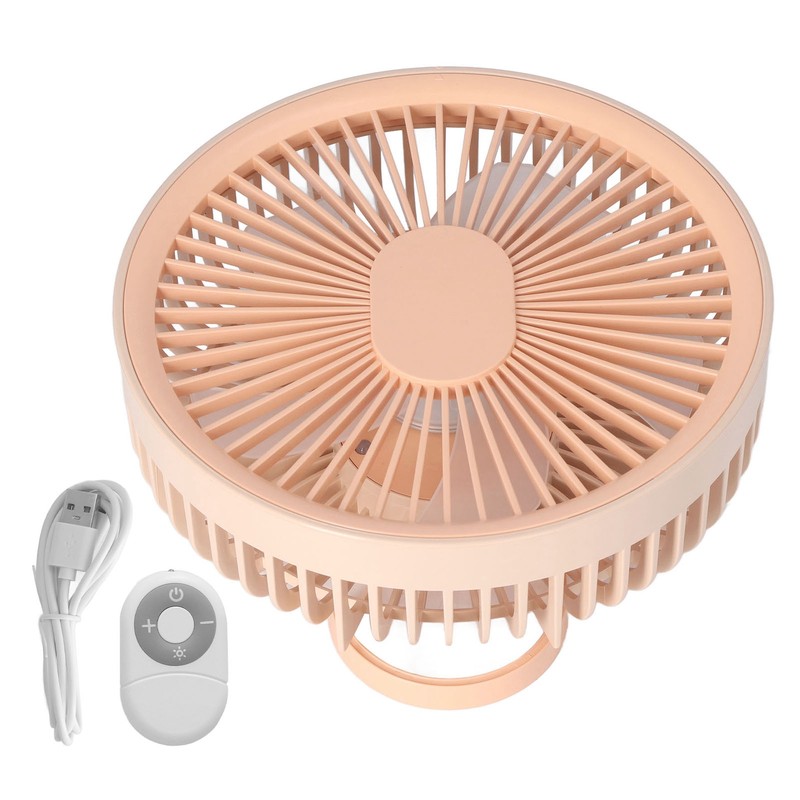 2 in 1 Desktop Fan ABS PP 4000mah 3 Gears