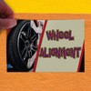Decal Stickers Multiple Sizes Wheel Alignment Advertising Printing C Industrial