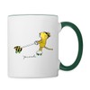 Spreadshirt Janosch Tiger on Roller Skates Cup Two-Tone One Size