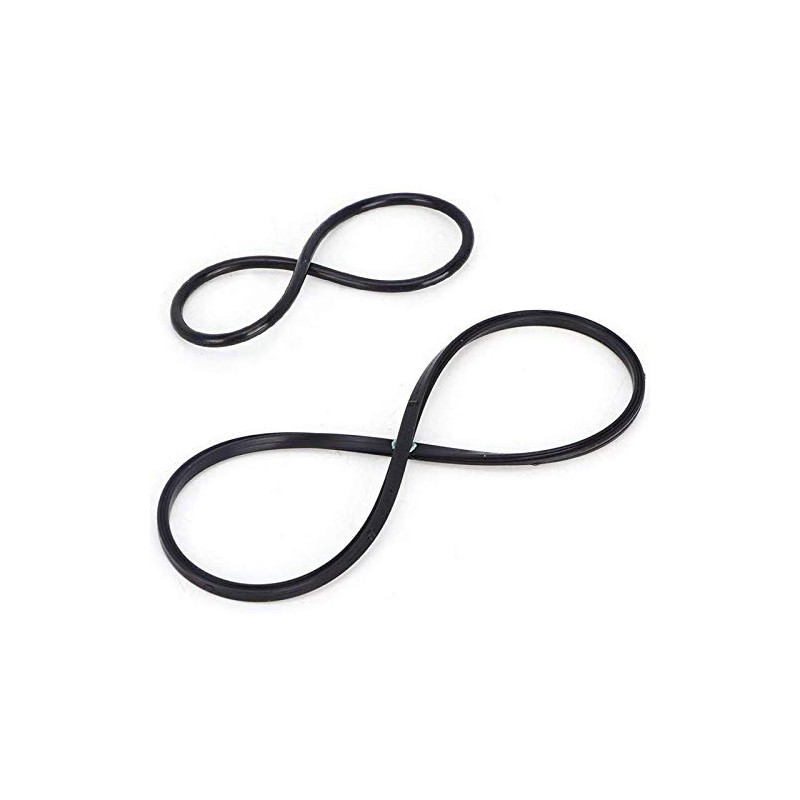 jingfei 2PCS Car Vacuum Pump Seal Gasket 11667509080 for E81