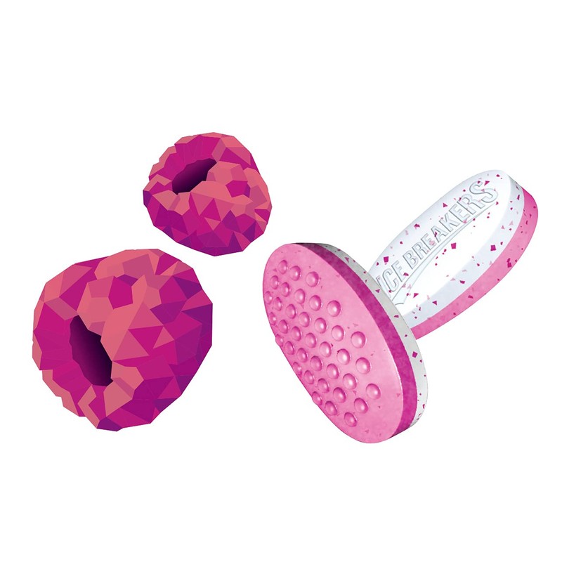 ICE BREAKERS Duo Fruit and Cool Raspberry Mints, Mint Candy,