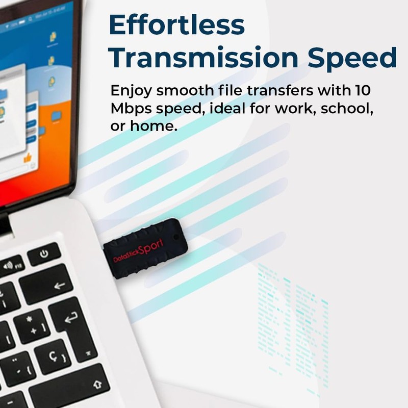 Water Resistant 8GB DataStick Sport by Centon, 5 Pack, USB