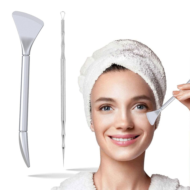 Professional Comedone Extractor For Whitehead And Blemish Removal Stainless Steel