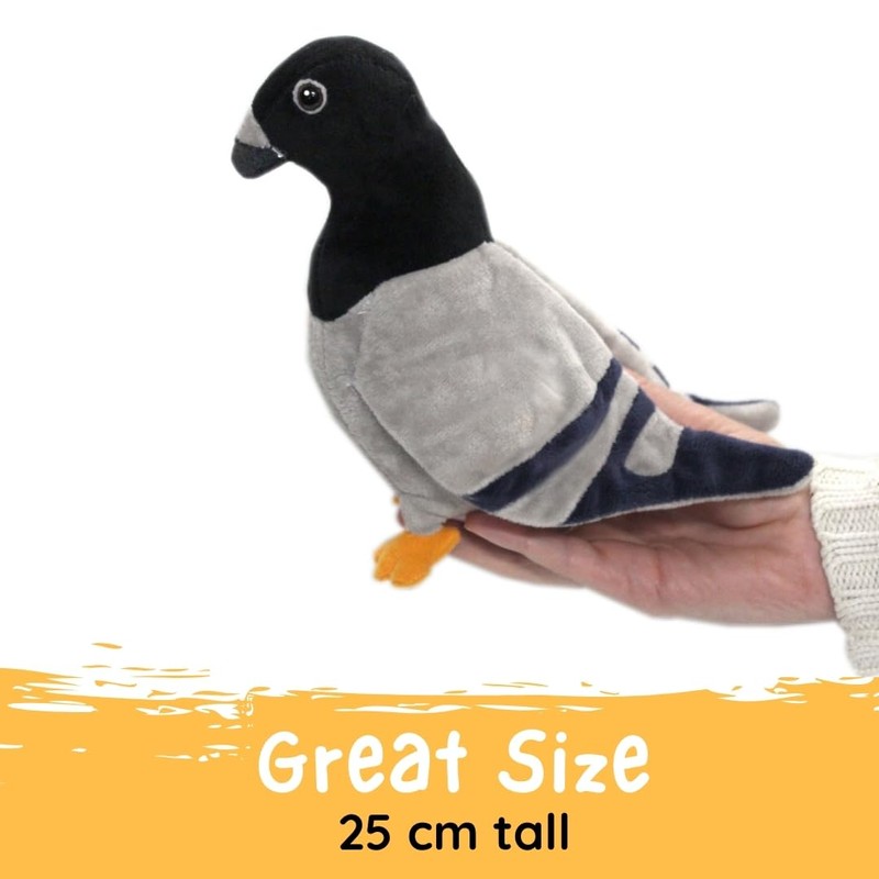 Squabbie | Plush Pigeon with 2 Pigeon Squabs Pack