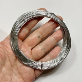 Morezmore M01026 Aluminum Wire 1mm 18Ga 10 Yards for Stop Motion Puppet Armature or Sculpture Annealed QC1