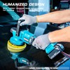 Nichilas Cordless Car Polisher, 6 speeds Brushless Motor Handle Car