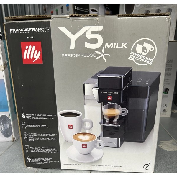 Illy Y5 Iperespresso Francis Francis Capsule Espresso & Coffee Machine