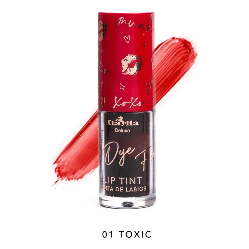 3 Tintas De Labios Italia Deluxe Assasin Letal Toxic