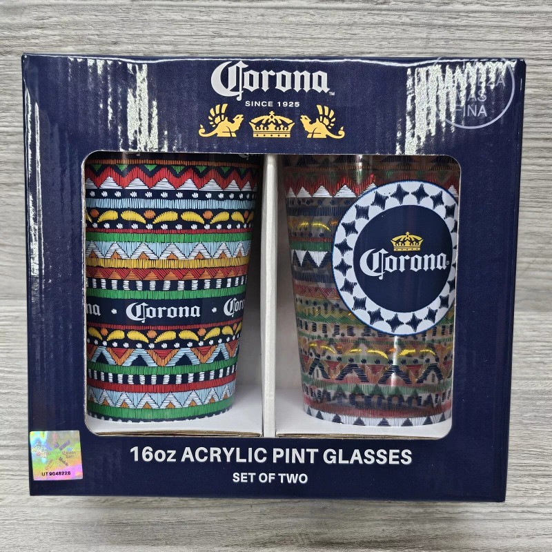 Corona Extra Beer Bucket Bottle Opener Glasses Salt Pepper Shakers