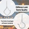 10PCS Hanging Hooks Outdoor Hooks String Light Hooks Screw in