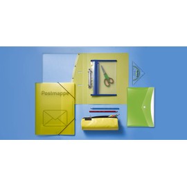 Veloflex 4571150 Project File Document Wallet DL Polypropylene Film – Blue