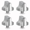 Upgraded W11418244 Range Knobs Compatible with Whirlpool Gas Stove Knob