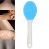Electric Silicone Brush Silicone Body Brush Long Handle Shower Brush