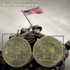 20 Pcs Military Veteran Challenge Coin Bulk with Eagle Pattern