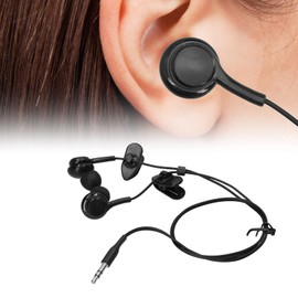 Waterproof Headphones, Short Cable Running Headphones for Underwater Music, Surfing and Running, 3.5mm Plug, Plug and Play