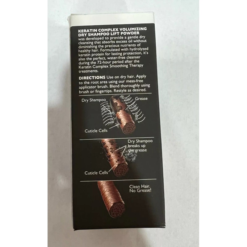 Keratin Complex Therapy Volumizing Dry Shampoo Lift Powder 9g MADE