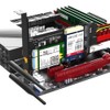 2 en 1 Combo Mini PCI-E a PCI-E 1x y