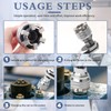 Betinyar Adjustable Universal Socket Wrench, Suitable for 10-19mm Hex Head
