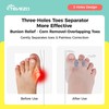 TEVEZO Toe Spacers & Bunion Corrector for Kids | Toe