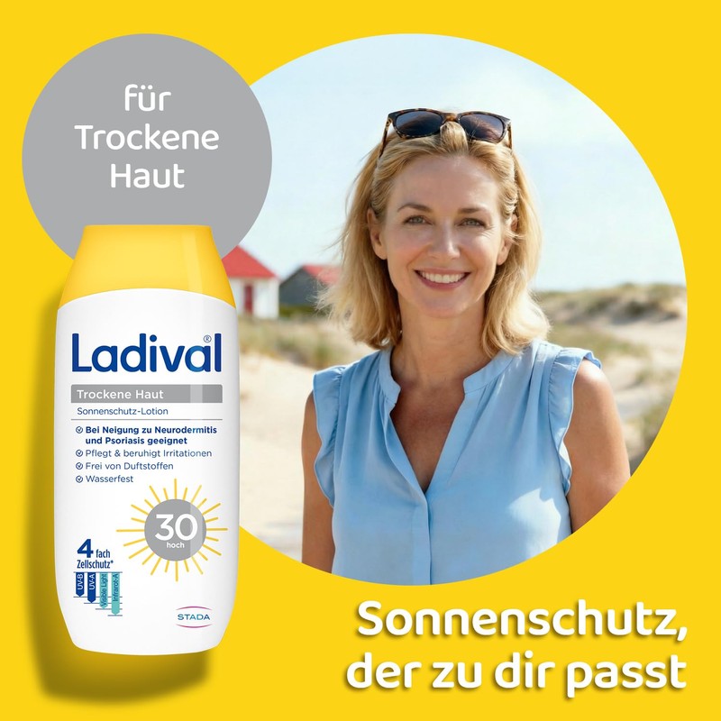 Ladival Dry Skin Sun Protection Lotion SPF 30: Sun Cream