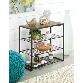 Whitmor Modern Industrial 4-Tier Storage Shelves