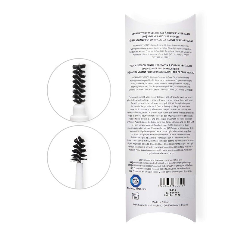 BeVe - Vegan Eyebrow Gel and Eyebrow Pencil