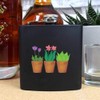 6oz (170ml) 'Plants in Pots' Pocket Hip Flask (HP00038071)