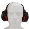 Hearing Protection Ear Muffs 24dB NRR Adjustable 360° Rotating Shell