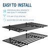 YardYonder 2 Packs Garage Wall Shelving, 46.5"x 24" Heavy Duty