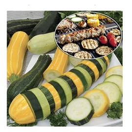 This is a Mix!!! 50+ Zucchini and Squash Mix Seeds 12 Varieties Non-GMO Delicious Grown in USA. Fast Growing, Rare, Super Profilic,