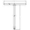 Yamashita Industrial Research Laboratory Koken 3/8 (9.5 mm) SQ. T-Shaped