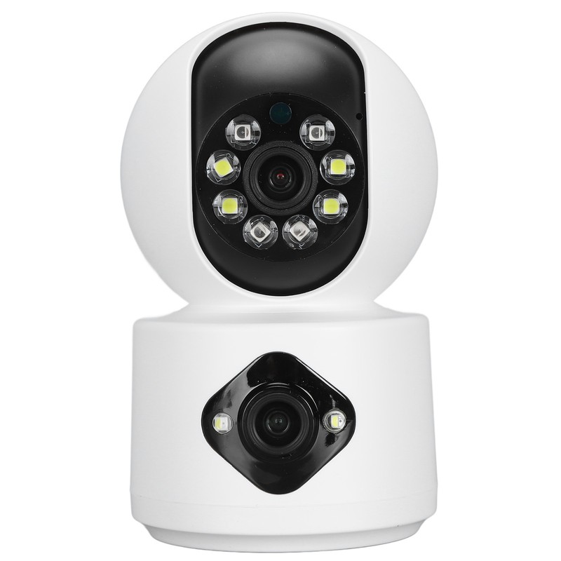 Home Security Camera Dual 2MP Lens Wireless WiFi Two Way
