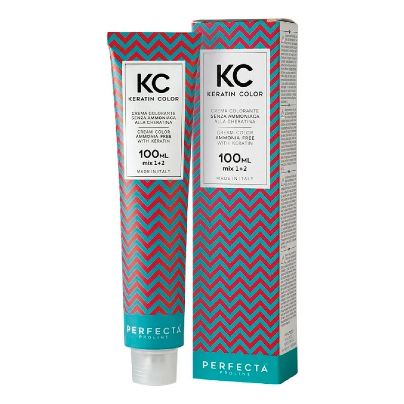 Tinte Profesional De Cabello Keratincolor Sin Amoniaco 100ml 7.5 Rubio