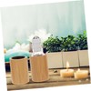 Ipetboom Travel-sized Wooden Essential Oil Bottle Portable Bottle Essential Oil