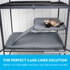 Paw Inspired Fitted Fleece Cage Liner Set for Ferret Nation,