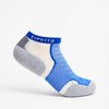 Thorlos Mens Experia Mini Crew Running Socks, White/Royal Blue, Medium