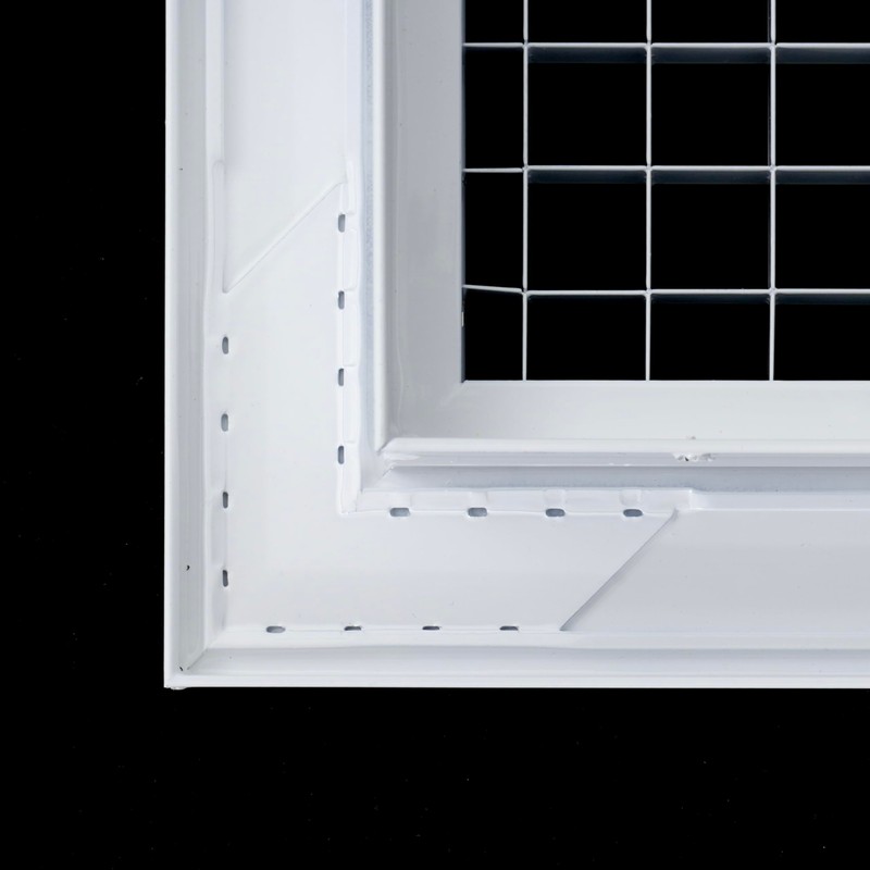 Fits 6x10 and 10x6 Duct Opening | Aluminum Eggcrate Return