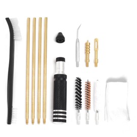 Motanar Handgun Cleaning kit 9mm 357 Caliber 380 Caliber Gun Cleaning Kit 9mm Pistol Cleaning Kit Bore Brush Cotton Mop Nylon Brush and Jag