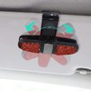 Glasses Holder for Car Visor,Fashion Bling Crystal Rhinestones Car Sun
