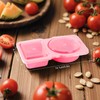 Woobroo 40 Pack Double Compartment Condiment Containers Reusable Snack Containers